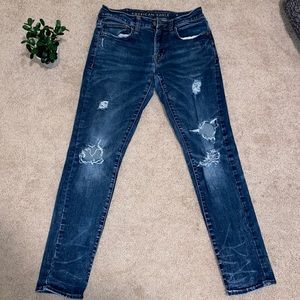 Men’s ae American eagle skinny jeans 28x30